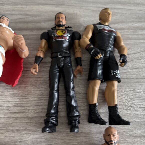 WWE Wrestling Action Figure Lot Roman Reigns John Cena Brock Lesnar Mattel Basic - Picture 4 of 11